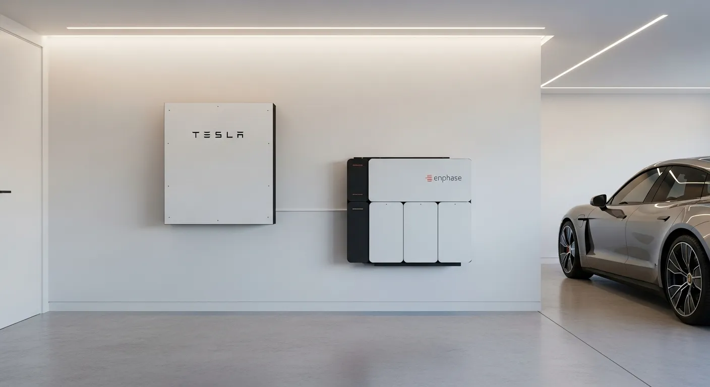 Tesla Powerwall 3 and Enphase battery comparison
